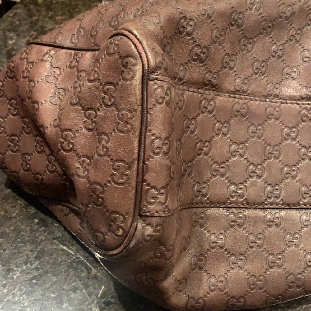 GUCCI Sukey Tote Guccissima Leather XL bag - Picture 10 of 14